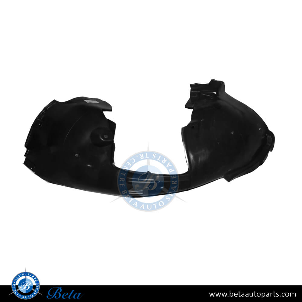 Right Side Front Wheel Fender Liner - Plastic for Audi Q5 2009-2017 models, Part Number 8R0821172K Right Side Front Wheel Fender Liner - Plastic for Audi Q5 2009-2017 models, Part Number 8R0821172K